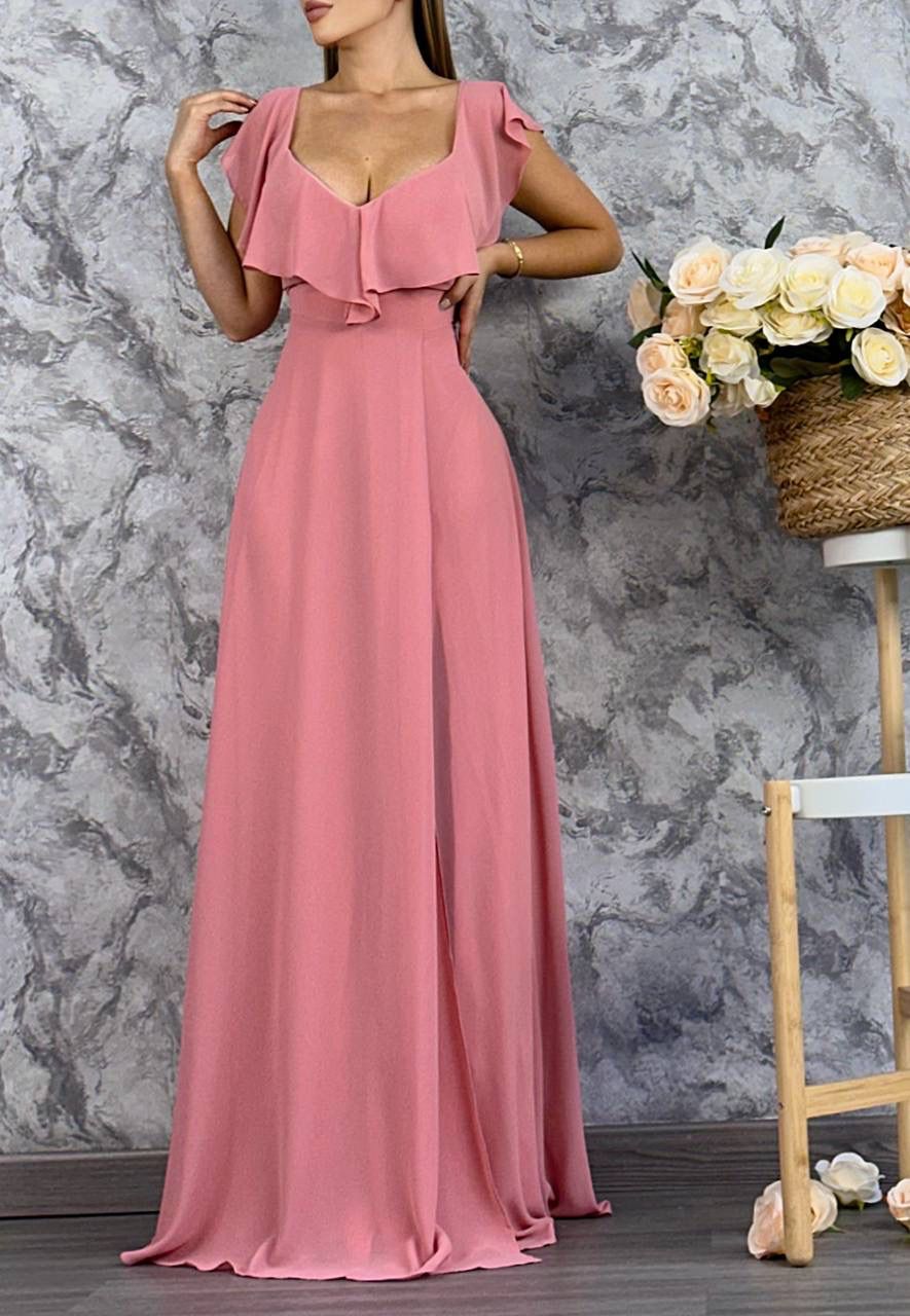 Vestido Largo Elegante – Sofisticación y Estilo